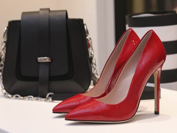 Comfortable shoes with heels and platforms